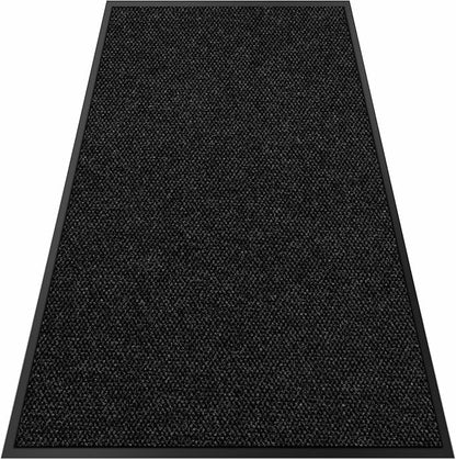 Custom Size Extra Large Front Door Mat, 2FT x 50FT Indoor Outdoor Entrance Commercial Floor Mat, Heavy Duty Dirt Trapper Doormat for Entryway Welcome Mat, Low Profile, Non-Slip, Waterproof