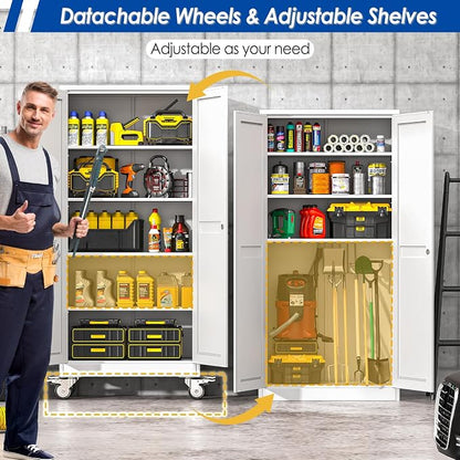 GAIOUS Metal Garage Storage Cabinet - Image 3