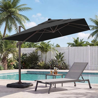 10x10 FT Patio Cantilever Umbrella - Image 6