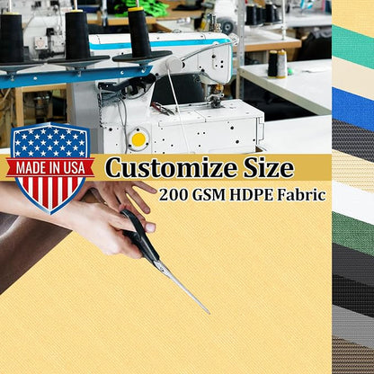 Shade&Beyond Customized Size 7' X 21' Shade Cloth - Image 3