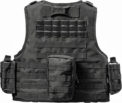YAKEDA Adjustable Tactical Airsoft Training Vest | Camping, Fishing, Hunting,Gift for Halloween and New Year