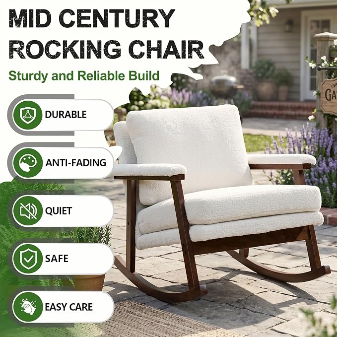 Outdoor Patio Rocking Chairs - Image 6