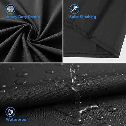Onlyfire Grill Cover for Masterbuilt 40 Inch Propane Smoker, Heavy Duty Waterproof Replacement Cover, Black