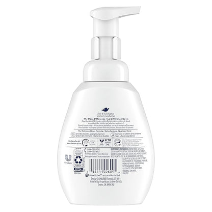 Dove Foaming Hand Wash 4 Count Aloe & Eucalyptus Protects Skin from Dryness, More Moisturizers than the Leading Ordinary Hand Soap, 10.1 oz