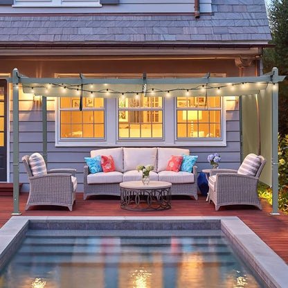 12 x 14 ft Outdoor Pergola - Image 9
