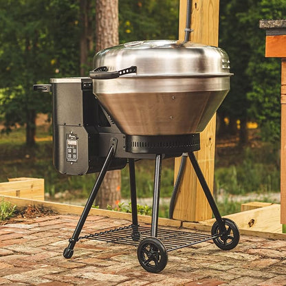 recteq Pellet Grill RT-B380 Bullseye + Cover, BBQ, Outdoor, and Electric Pellet Smoker Grill, Electric Smokers, Uses 100% Wood Pellets for Ribs, Brisket, Chicken, Sear, Smoke
