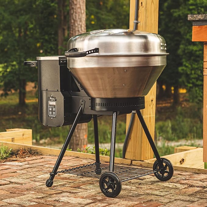 recteq Pellet Grill RT-B380 Bullseye, BBQ, Outdoor, and Electric Pellet Smoker Grill, Electric Smokers, Uses 100% Wood Pellets for Ribs, Brisket, Chicken, Sear, Smoke