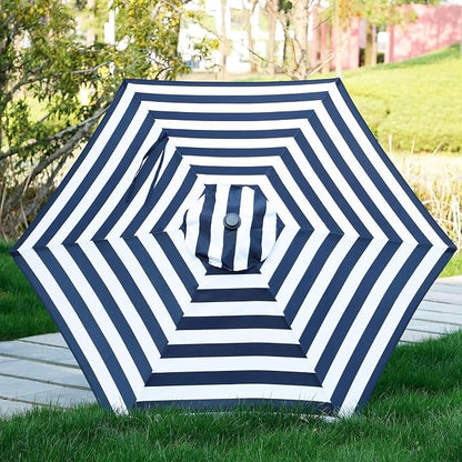 7.5 ft Patio Umbrella, Yard Umbrella, Outdoor Market Umbrella - Image 4