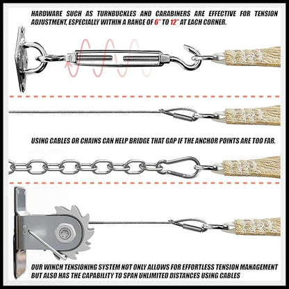 Royal Shade 9' x 11' x 14.2' White Right Triangle Sun Shade Sail Order to Make - Image 7