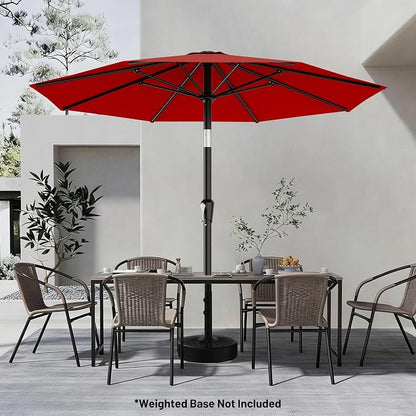 9 FT Patio Umbrella for Outdoor, Outdoor Table Umbrella - Image 6