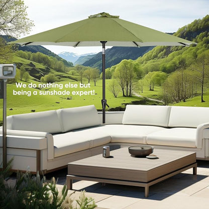 Tempera Patio Market Outdoor Table Umbrella - Image 6