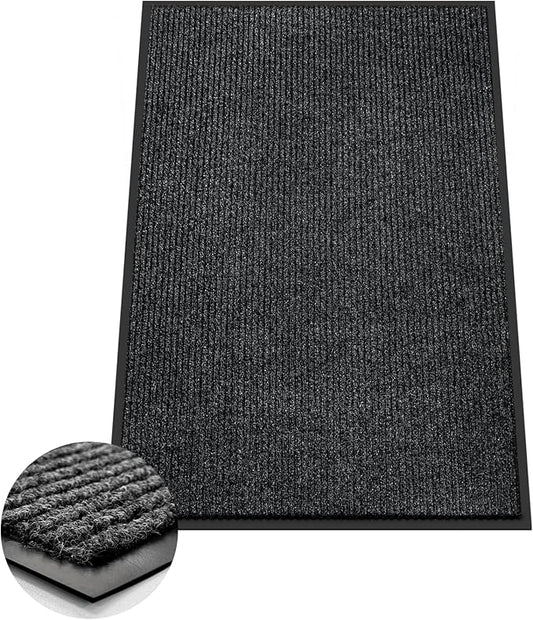 Azadx 2'x3' Front Door Mat Heavy Duty Indoor Outdoor Door Mat Non-Slip Backing Doormat for Entryway Stain and Fade Resistant Commercial Floor Mats Entry Mat Low Profile Welcome Door Mats