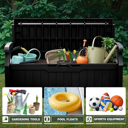 Flamaker 80 Gallon Storage Bench - Image 4