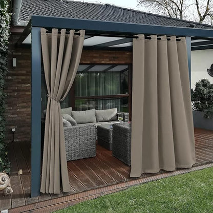 BONZER Waterproof Indoor/Outdoor Curtains - Image 5