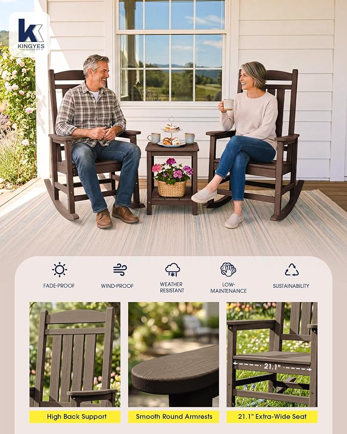 Oversized Outdoor Rocking Chair - Image 6