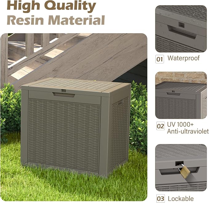 Outdoor Storage Waterproof Deck Box - Image 5
