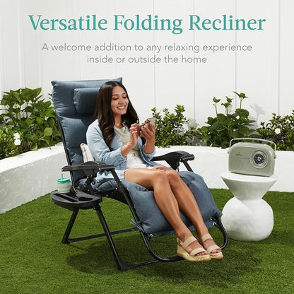 Best Choice Products Oversized Zero Gravity Chair, Folding Outdoor Patio - Image 7