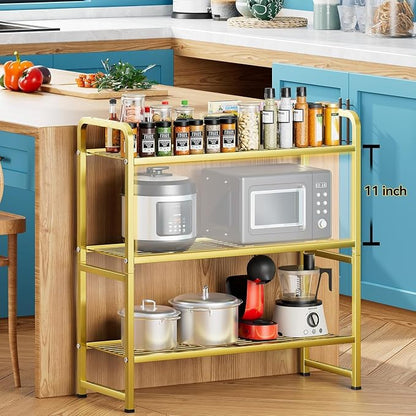 Standard Shelf Organizer for Outdoor Indoor, Waterproof Heavy Duty Metal - Image 3