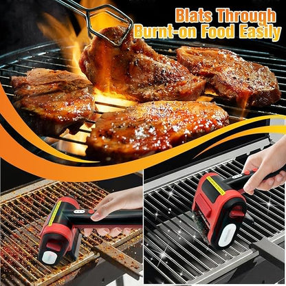 Grill Cleaner for Outdoor Grill, Electric Grill Brush for Grill
