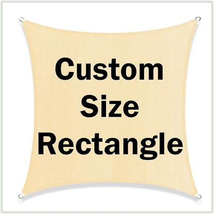 Colourtree TAPR1220 Sun Shade Sail UPF50 Canopy UV Block Rectangle by ColourTree