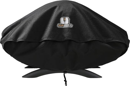 SUPJOYES Grill Cover for Weber Q Series Grills, Portable BBQ Cover for Weber Q2000 and Q200 (Not Fit for Q2200)