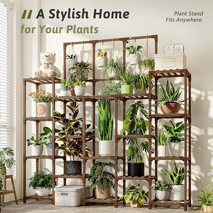 GENTINGBRO Plant Stand Indoor Outdoor 63" Tall Plant Shelf - Image 2