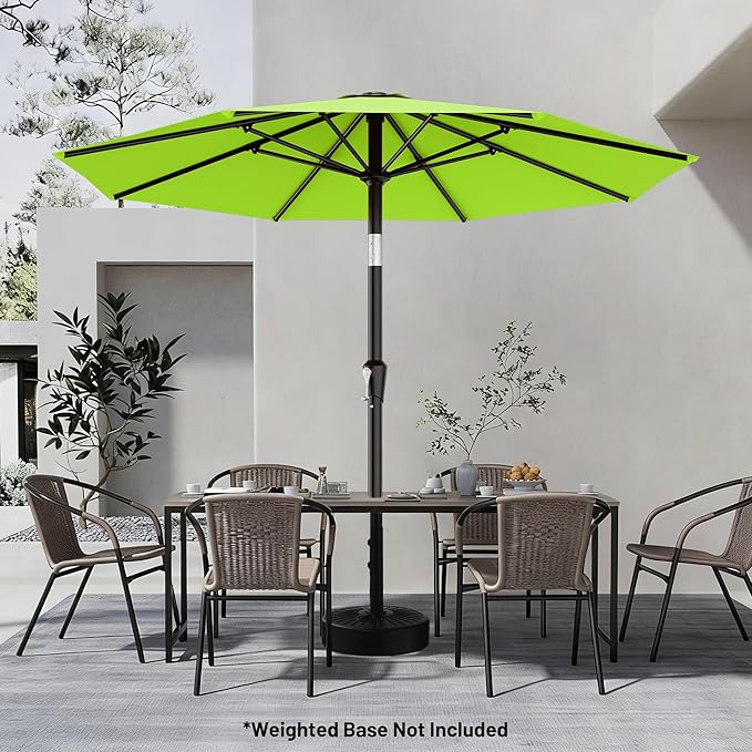 9 FT Patio Umbrella for Outdoor, Outdoor Table Umbrella - Image 6