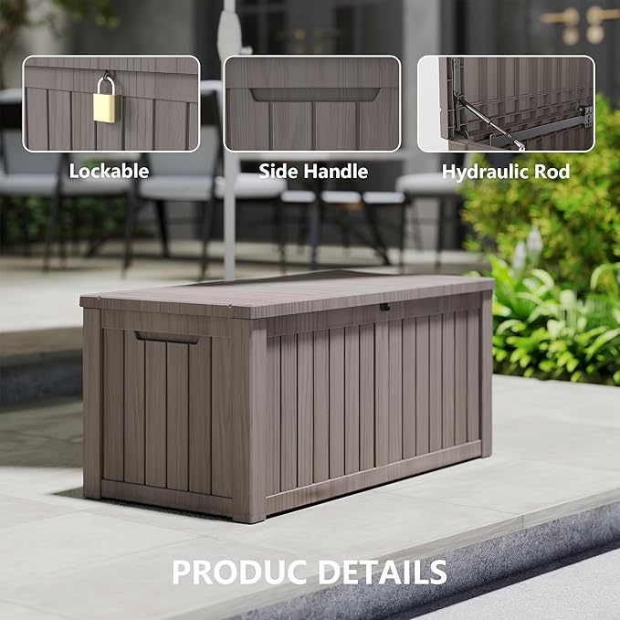 230 Gallon Outdoor Storage Box, Package Delivery Box - Image 3