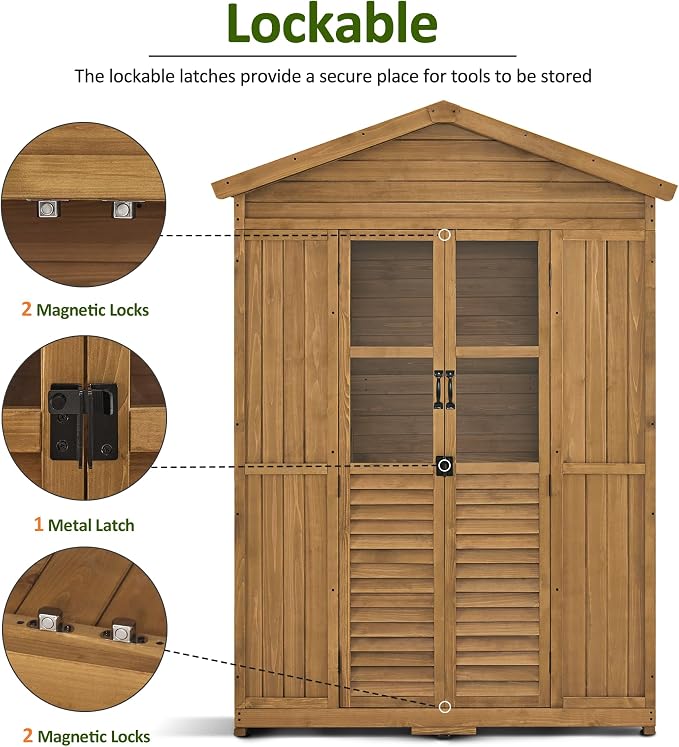 Macrout Outdoor Storage Cabinet - Image 6