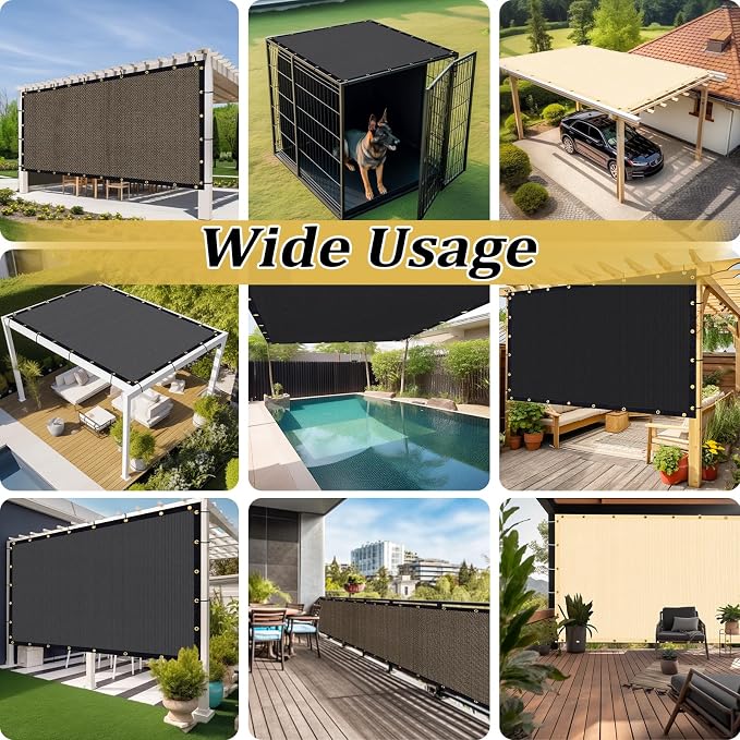 Shade&Beyond Customized Size 5' X 5' Shade Cloth - Image 6