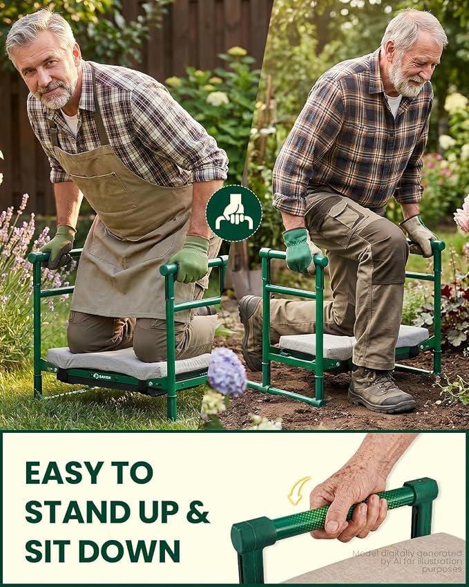 Saker 2026 Upgraded Garden Kneeler and Seat - Image 6