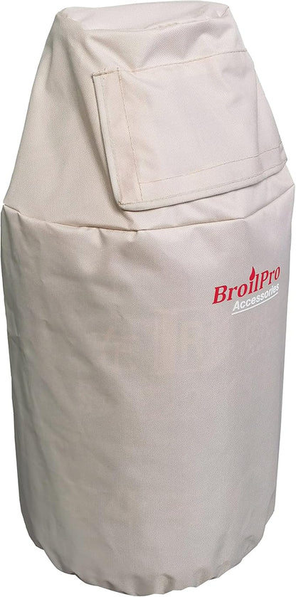 Propane Tank Cover Fits 30-Pound Steel Propane Cylinder Cover for RV Trailer, Beige