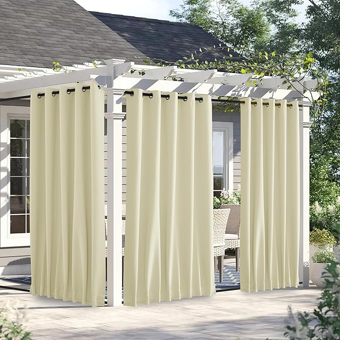 NICETOWN Windproof Outdoor Curtains by NICETOWN