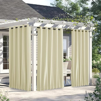 NICETOWN Windproof Outdoor Curtains by NICETOWN