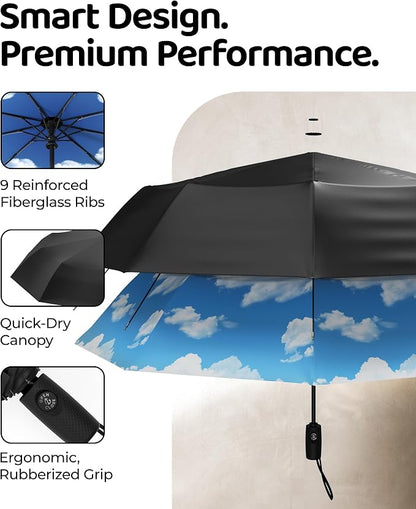 Windproof Travel Umbrella - Image 3