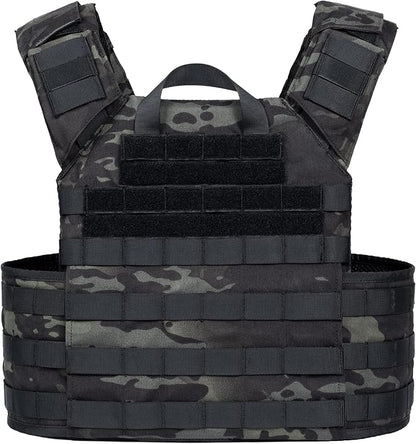OneTigris DOOM Tactical Vest, Adjustable Airsoft Vest MOLLE Vest for Men