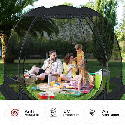 Alvantor Pop Up Screen House Tent, Instant Outdoor Gazebo - Image 4