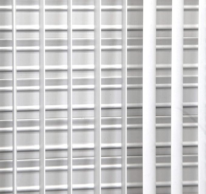 HVAC Premium 18" X 18" Adjustable AIR Supply Diffuser - HVAC Vent Cover Sidewall or Ceiling - Grille Register - High Airflow - White