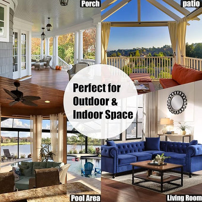 BONZER Waterproof Indoor/Outdoor Curtains - Image 5