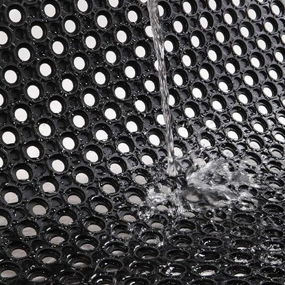 Large Rubber Doormat for Outside - 60 x 35 Heavy Duty Outdoor Drainage Mats with Holes - Waterproof Anti Slip Fatigue Floor Mat for Door, Commercial Kitchen, Pool, Restaurant, Garage, Bar, Entrance