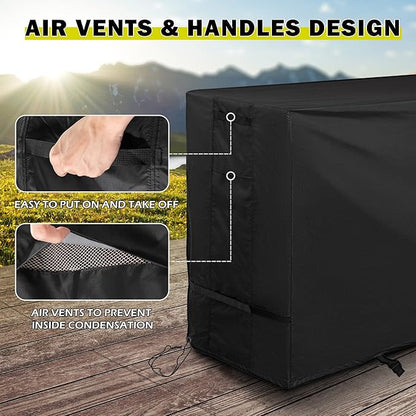 Griddle Cover for Blackstone ProSeries 2-Burner 22" Propane Omnivore Griddle, Flat Top Grill Cover for Blackstone Pro Series 22in Grill 2414 2165 2063