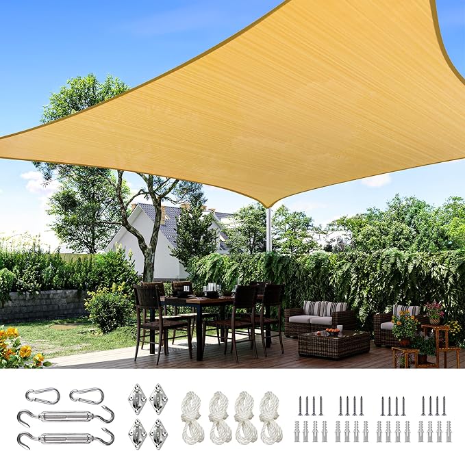 Quictent Sun Shade Sail for Patio by QUICTENT