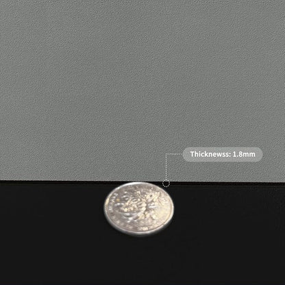Desk Cover Protector - Used for Square Table Waterproof and Easy to Clean Good Flatness Easy to Used for Dining Table(Black+Gray 44x44)
