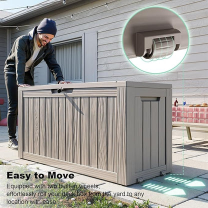 ROJIK Outdoor Storage Housing Deck Box - Image 7
