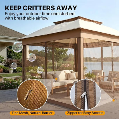 COOS BAY 11x11 Pop Up Gazebo - Image 6