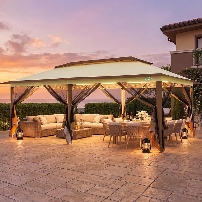 COBIZI 12x20 Pop Up Canopy Tent - Image 9