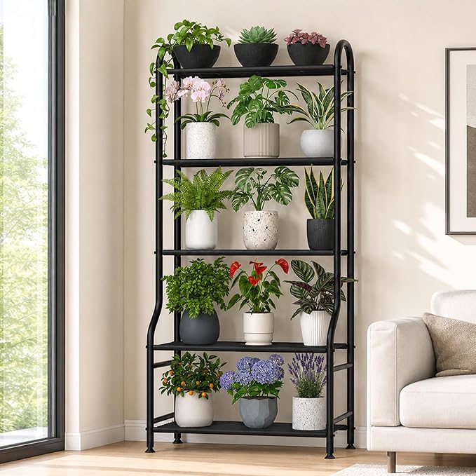 5-Tier Metal Plant Stand by Yutrchey