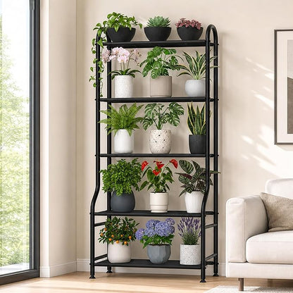 5-Tier Metal Plant Stand by Yutrchey