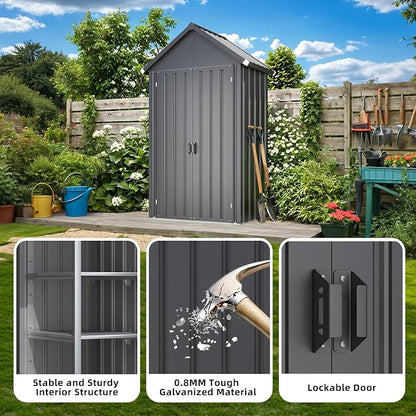 AECOJOY Outdoor Storage Cabinet Waterproof - Image 6