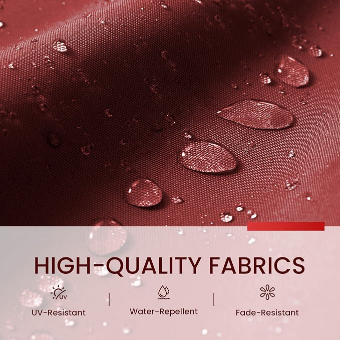 10x10 FT Outdoor Cantilever Patio Umbrella - Image 8